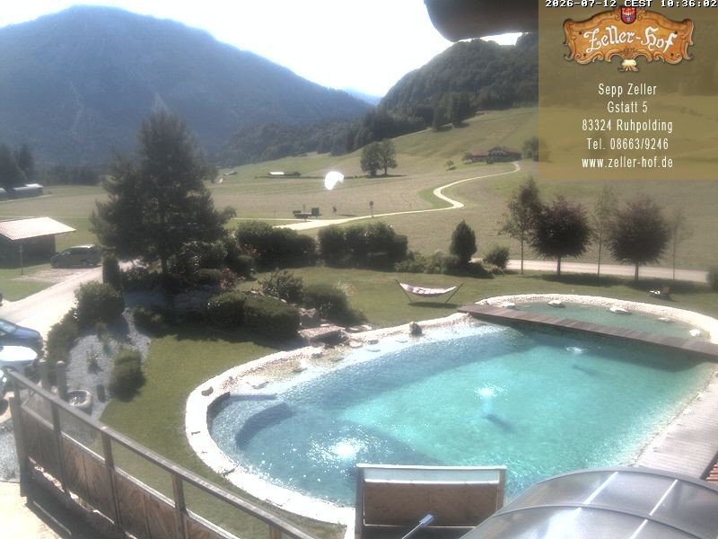 Archived image Webcam Hotel Zeller Hof