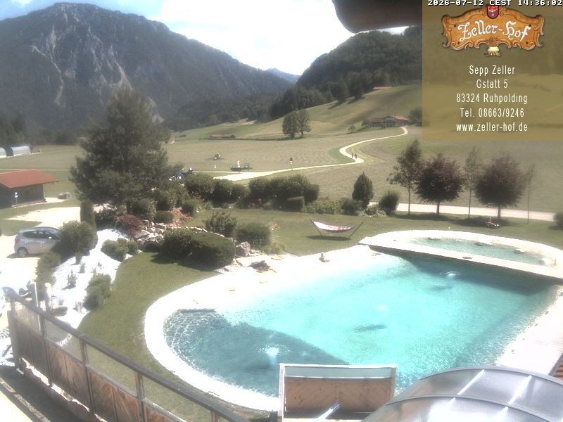 Archived image Webcam Hotel Zeller Hof