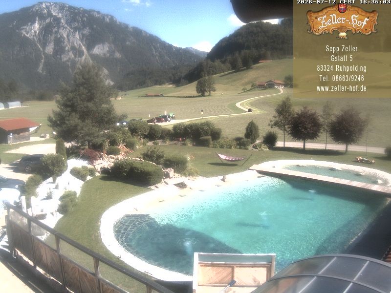 Archived image Webcam Hotel Zeller Hof