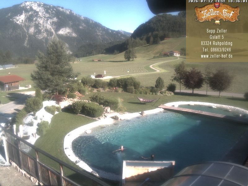 Archived image Webcam Hotel Zeller Hof