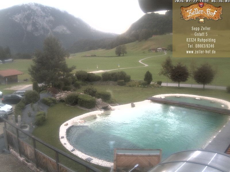 Archived image Webcam Hotel Zeller Hof