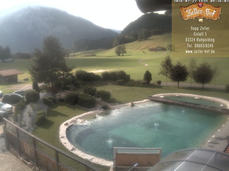 Archived image Webcam Hotel Zeller Hof