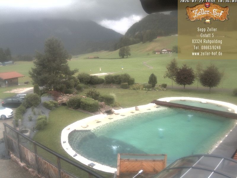 Archived image Webcam Hotel Zeller Hof