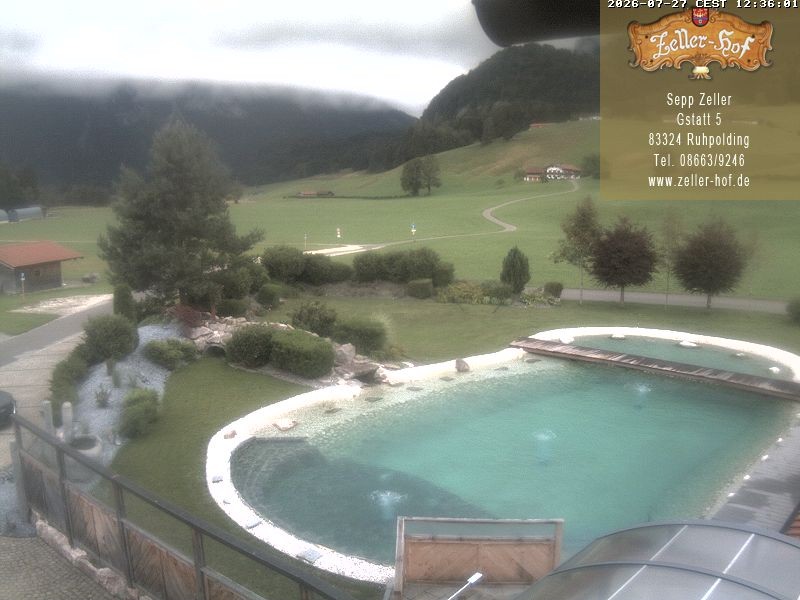 Archived image Webcam Hotel Zeller Hof