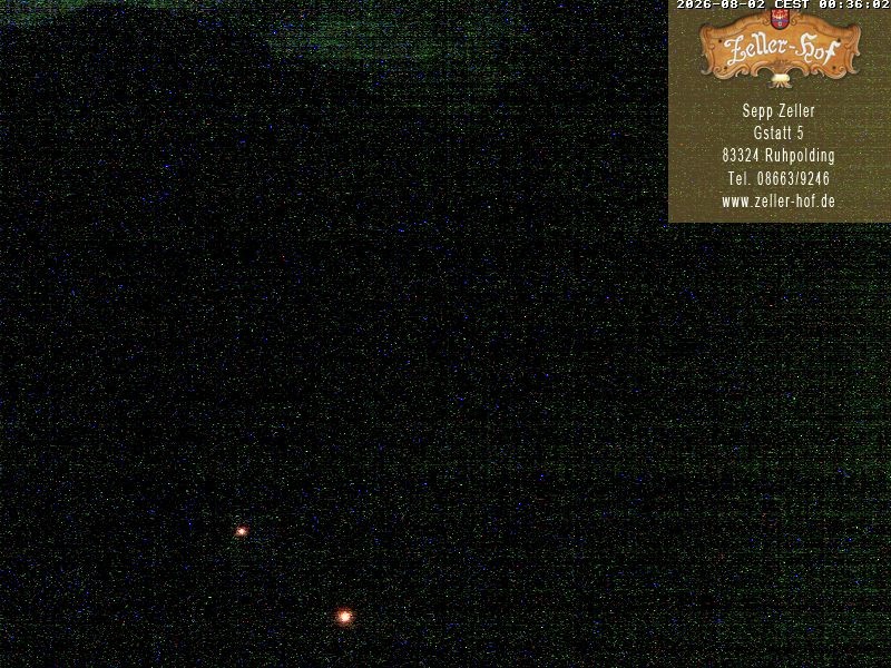Archiv Foto Webcam Ruhpolding: Blick vom Zeller Hof