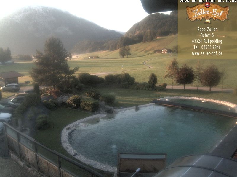 Archived image Webcam Hotel Zeller Hof