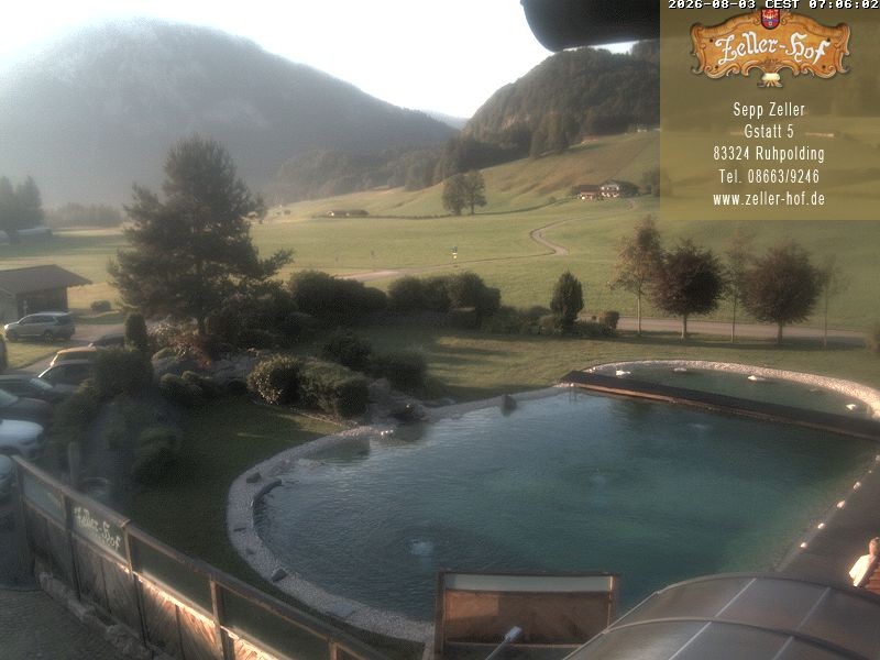 Archived image Webcam Hotel Zeller Hof