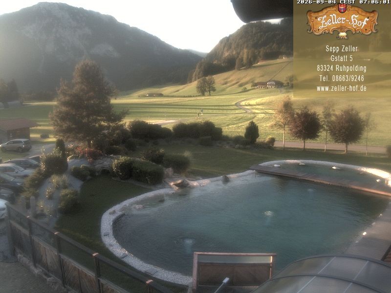 Archived image Webcam Hotel Zeller Hof