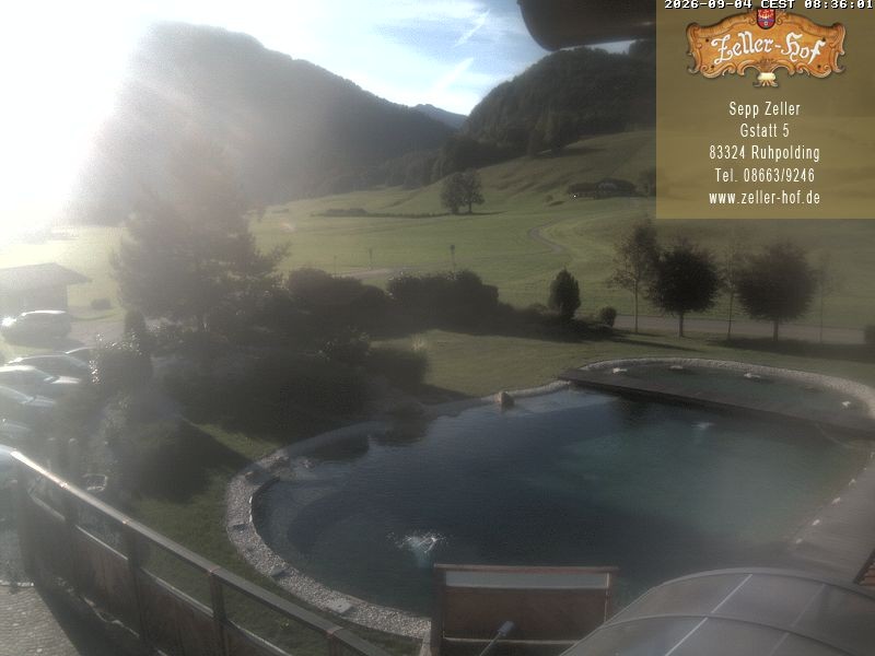 Archived image Webcam Hotel Zeller Hof