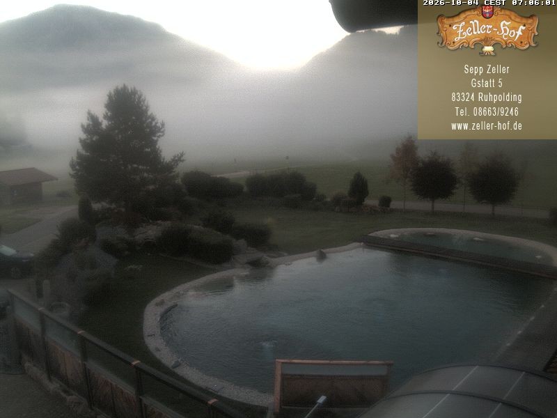 Archived image Webcam Hotel Zeller Hof