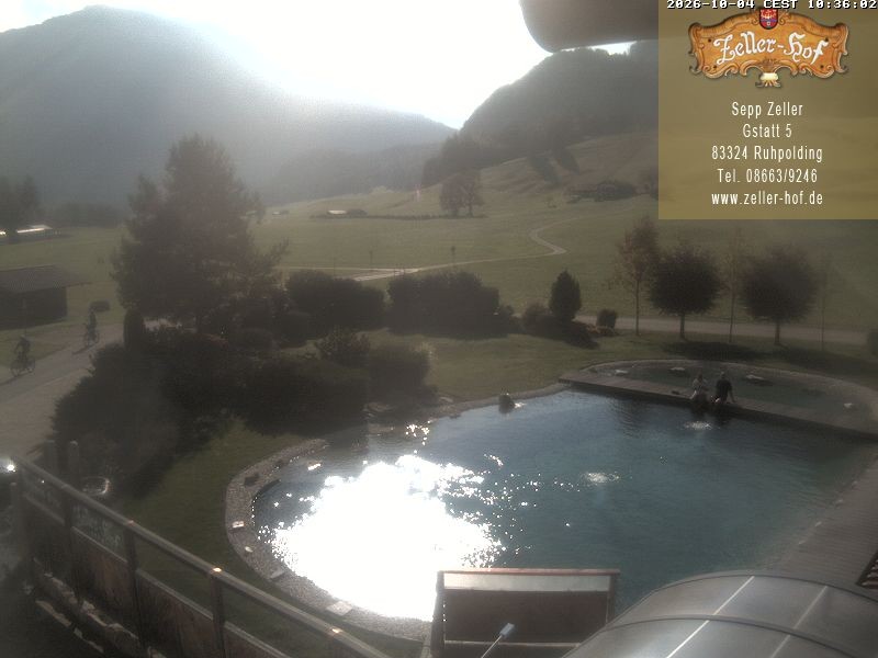 Archived image Webcam Hotel Zeller Hof