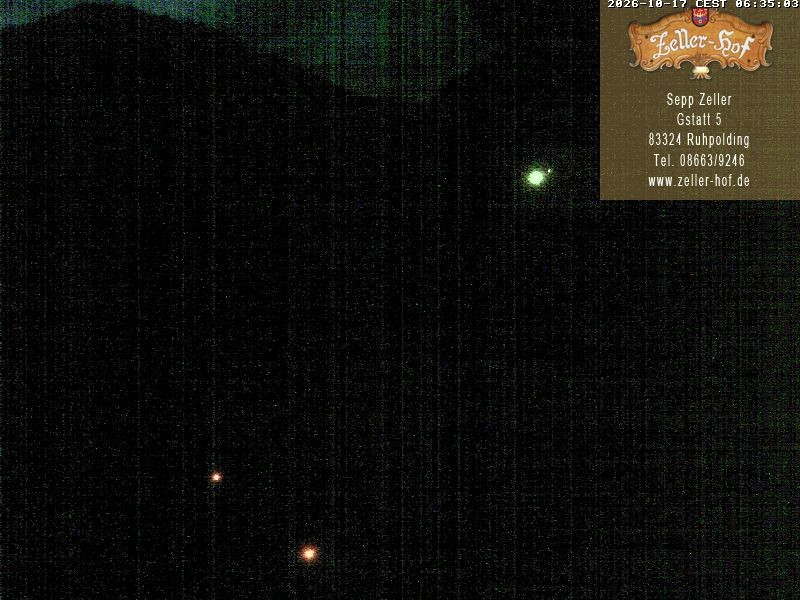 Archiv Foto Webcam Ruhpolding: Blick vom Zeller Hof