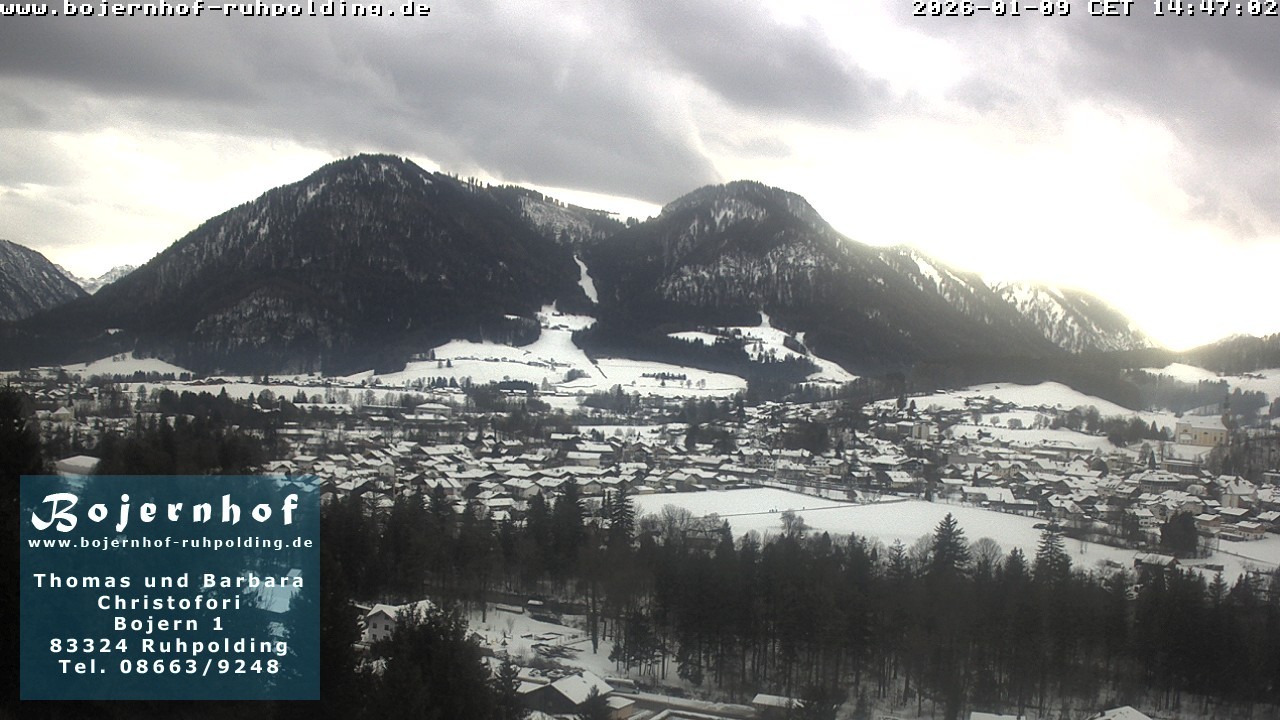 Archiv Foto Webcam Ruhpolding: Unterkunft Bojernhof