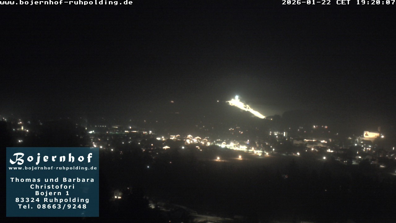 Archiv Foto Webcam Ruhpolding: Unterkunft Bojernhof