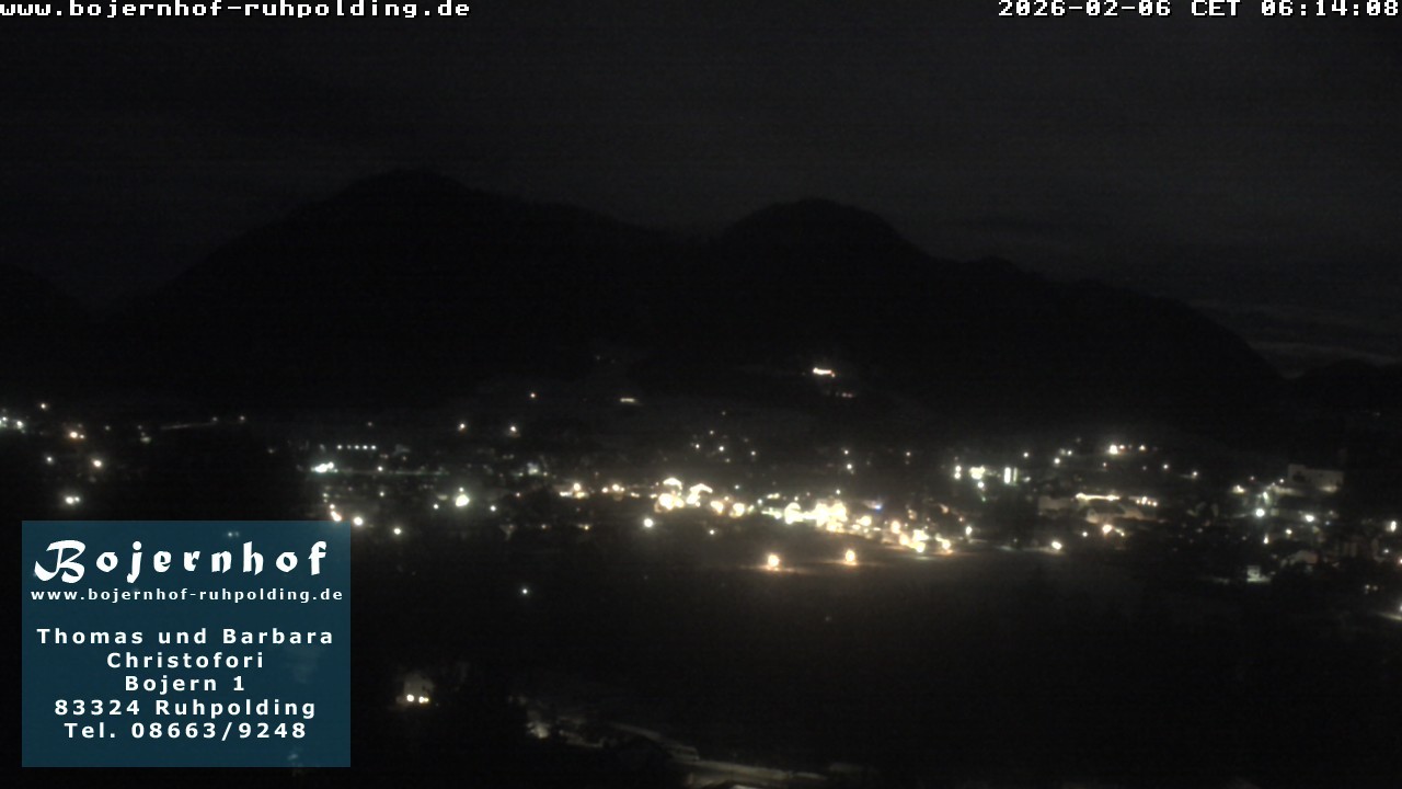 Archiv Foto Webcam Ruhpolding: Unterkunft Bojernhof