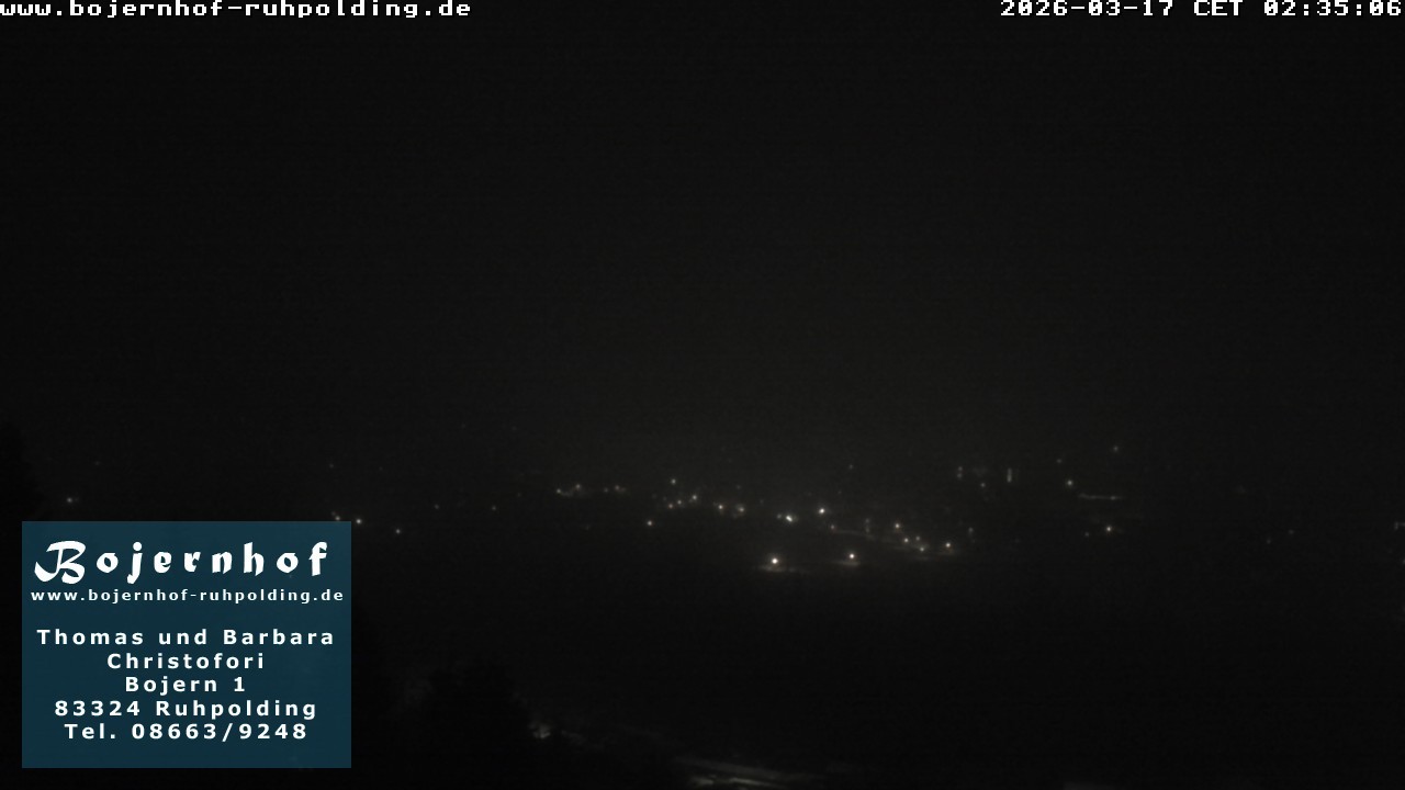 Archived image Webcam Accommodation Bojernhof