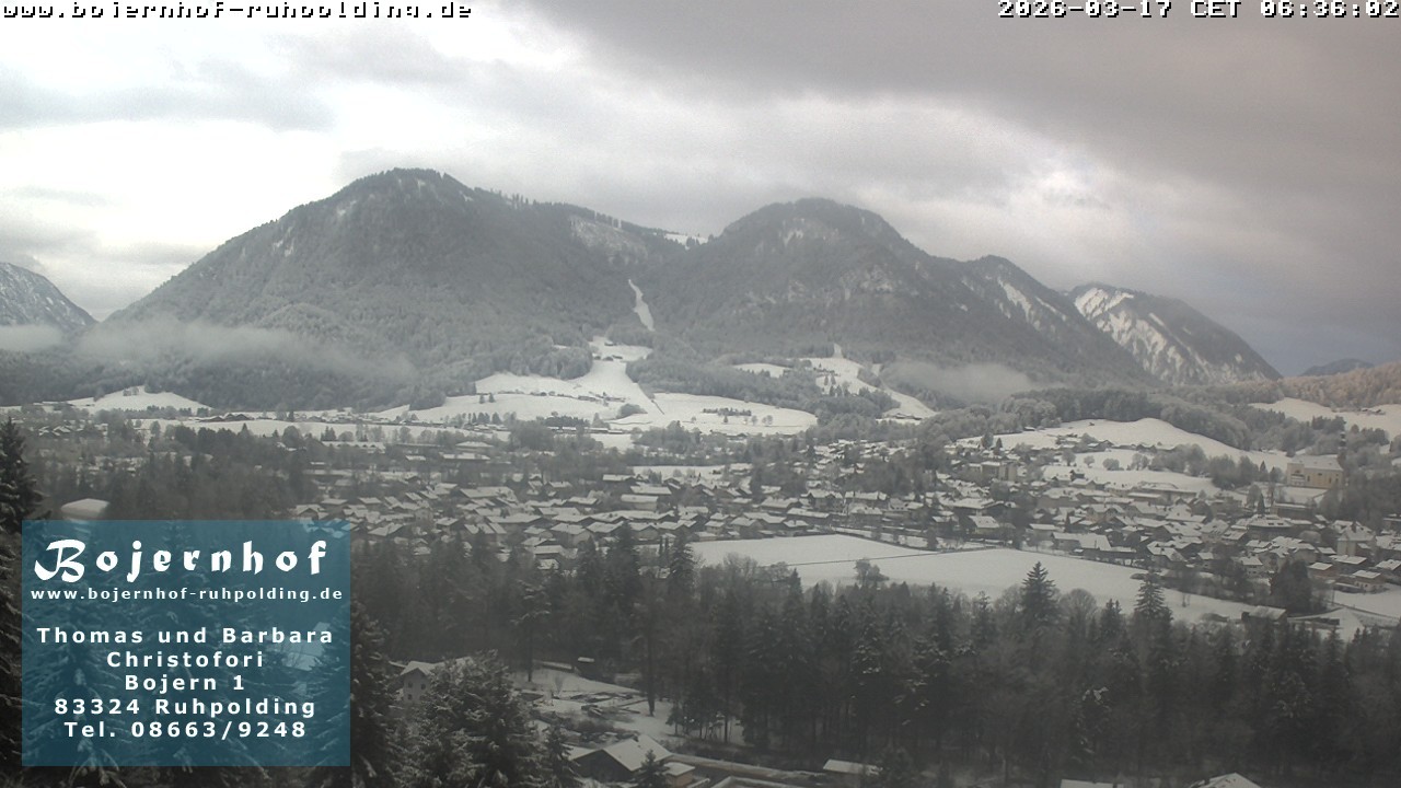 Archived image Webcam Accommodation Bojernhof