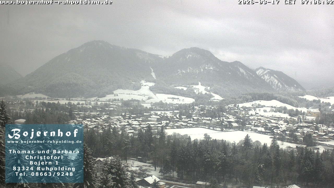 Archived image Webcam Accommodation Bojernhof