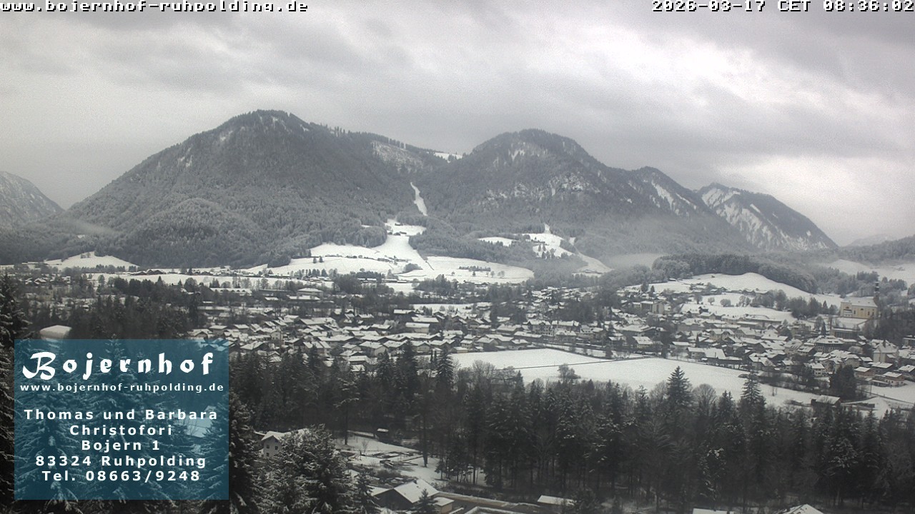 Archived image Webcam Accommodation Bojernhof