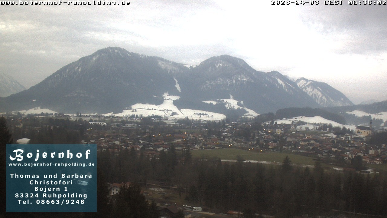 Archived image Webcam Accommodation Bojernhof