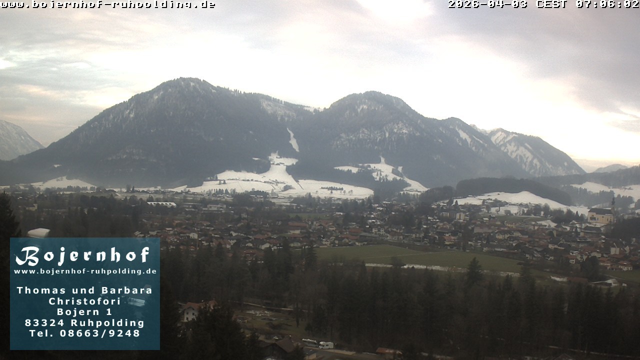 Archived image Webcam Accommodation Bojernhof