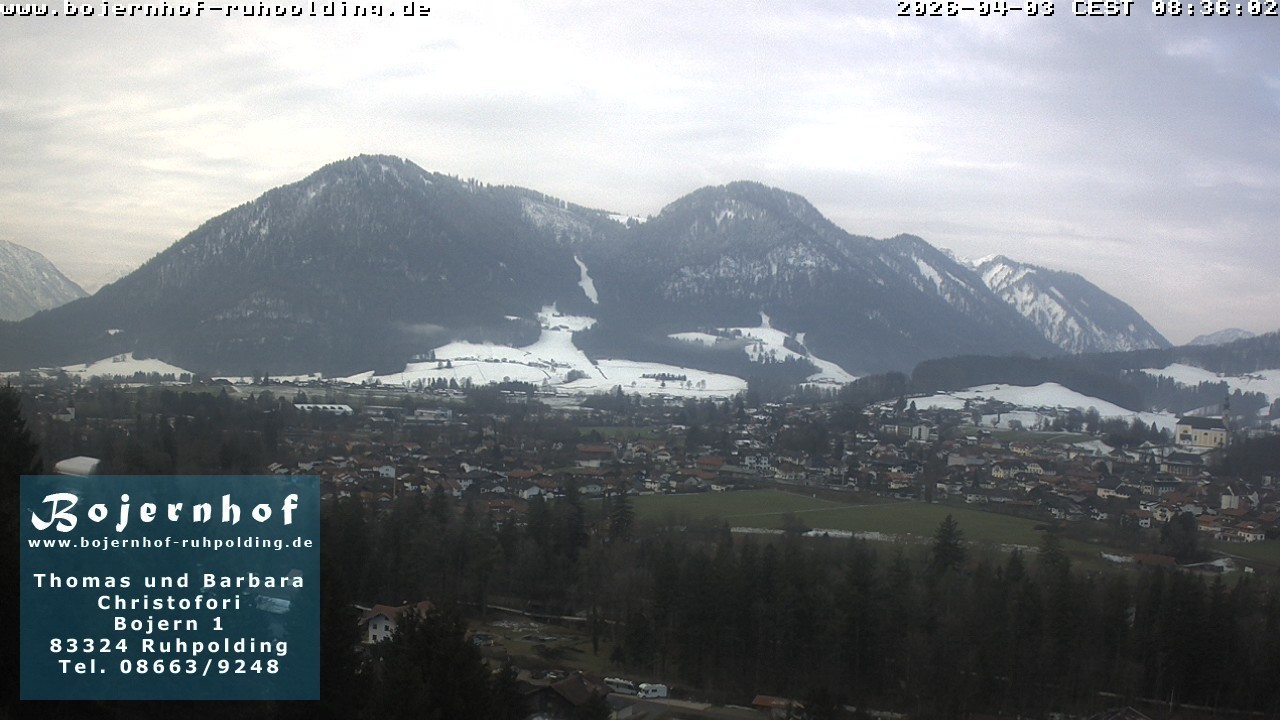 Archived image Webcam Accommodation Bojernhof