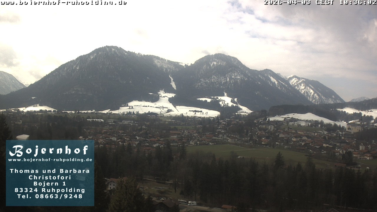 Archived image Webcam Accommodation Bojernhof