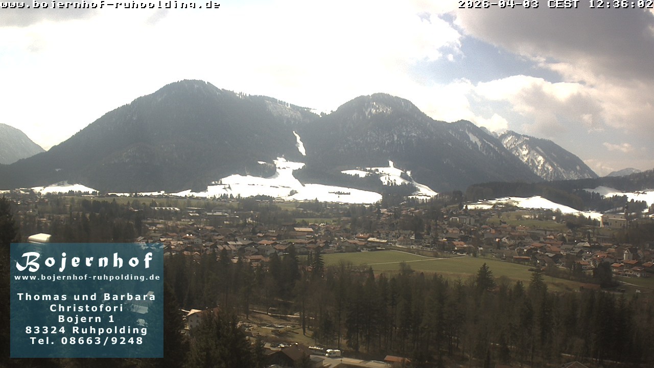 Archived image Webcam Accommodation Bojernhof