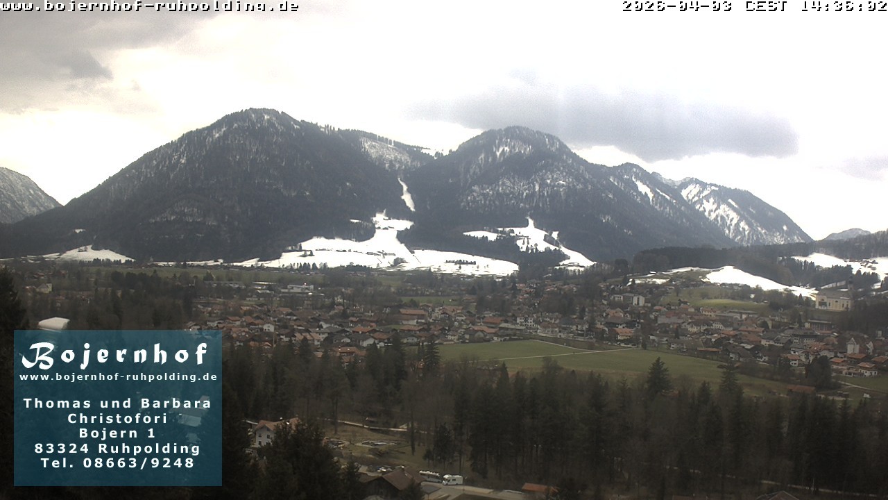 Archived image Webcam Accommodation Bojernhof