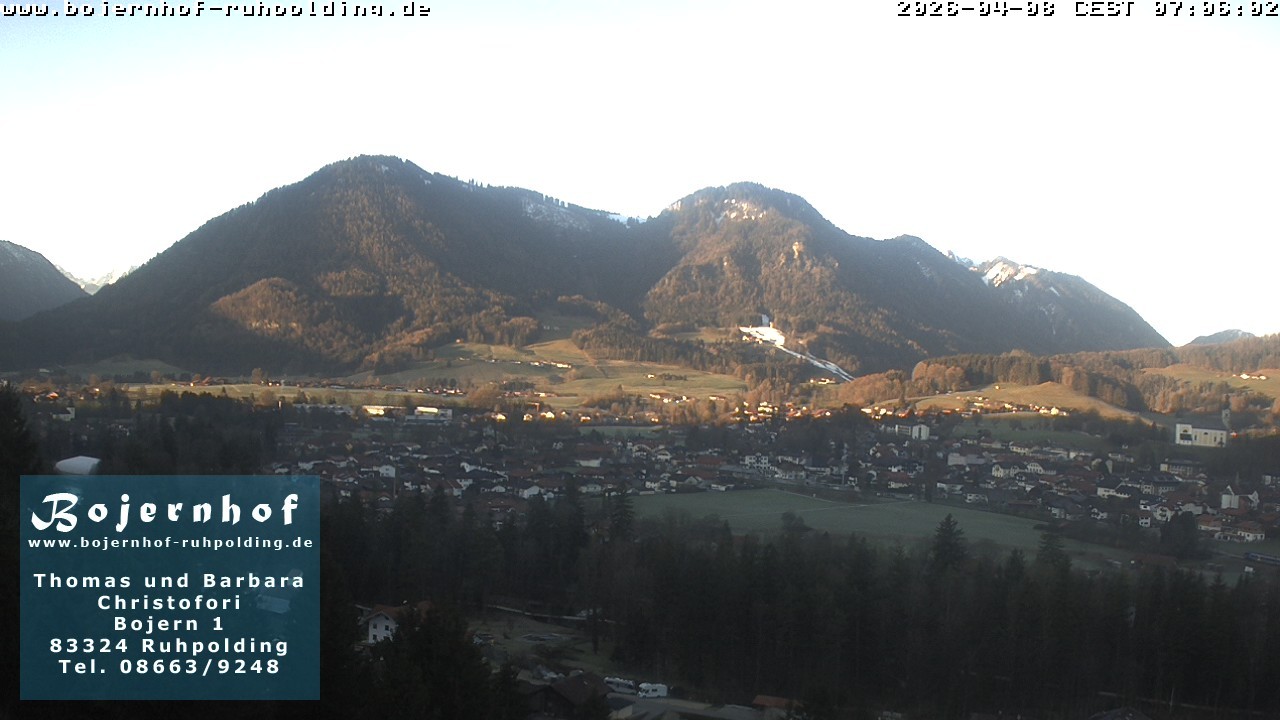 Archived image Webcam Accommodation Bojernhof