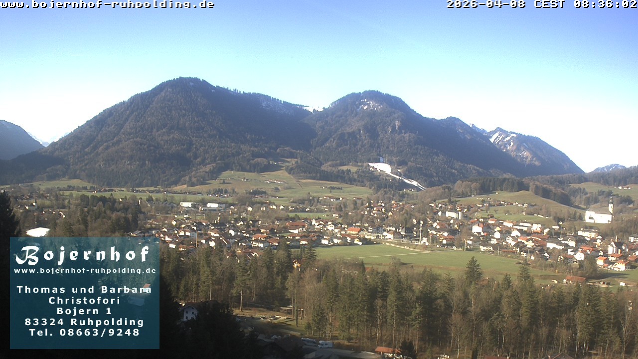 Archived image Webcam Accommodation Bojernhof