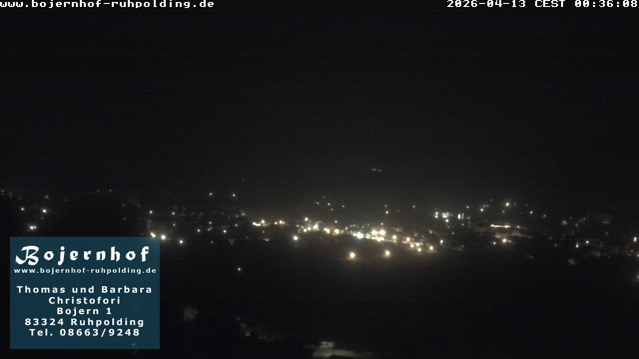 Archived image Webcam Accommodation Bojernhof