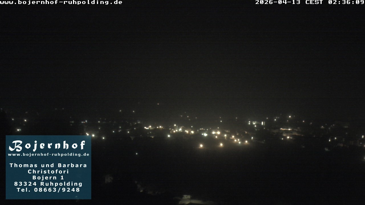 Archived image Webcam Accommodation Bojernhof