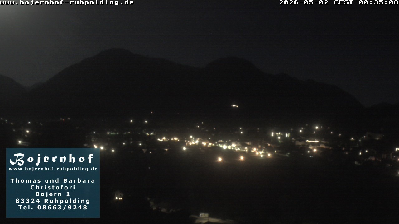 Archiv Foto Webcam Ruhpolding: Unterkunft Bojernhof