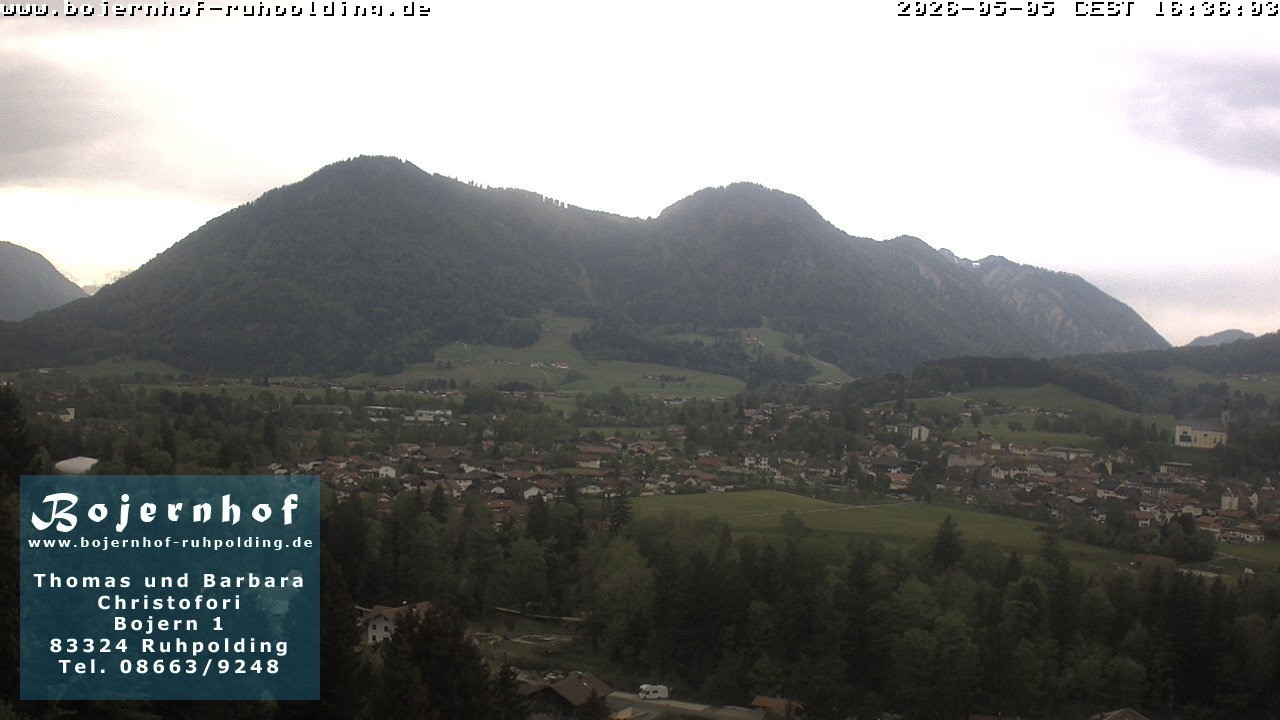 Archiv Foto Webcam Ruhpolding: Unterkunft Bojernhof