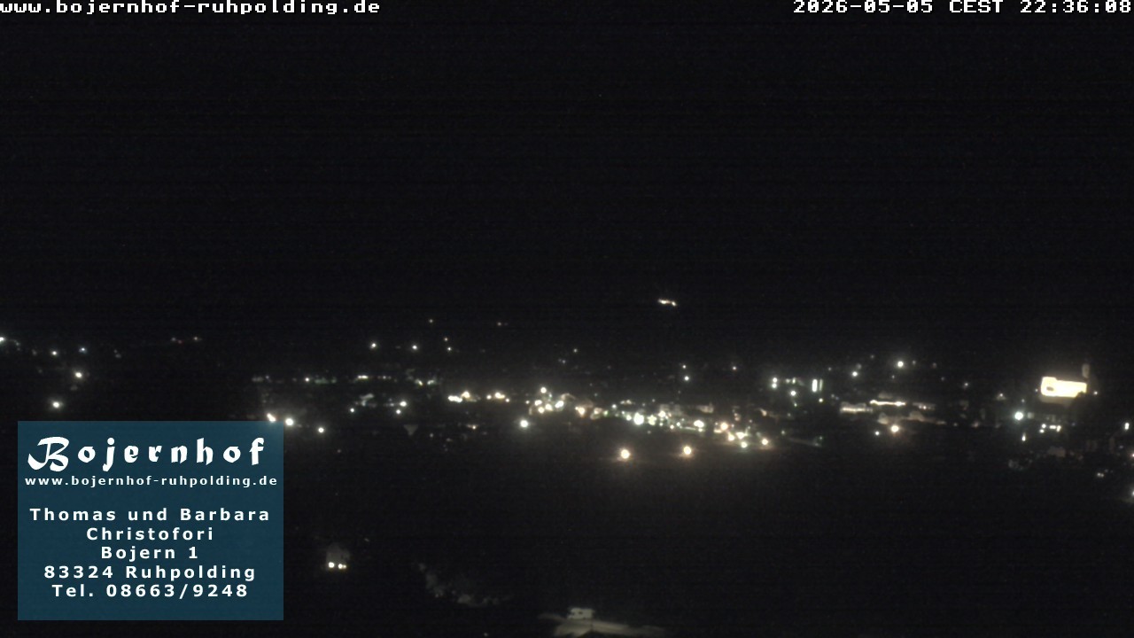 Archiv Foto Webcam Ruhpolding: Unterkunft Bojernhof