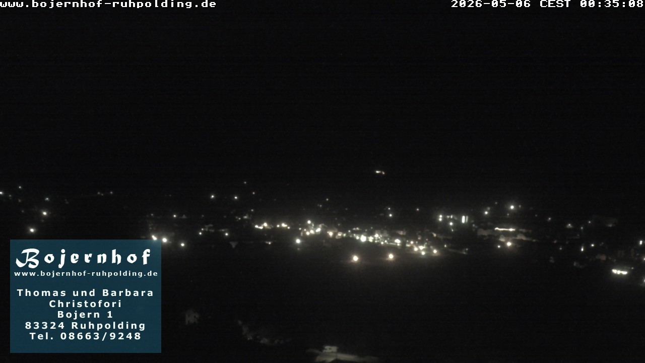 Archived image Webcam Accommodation Bojernhof