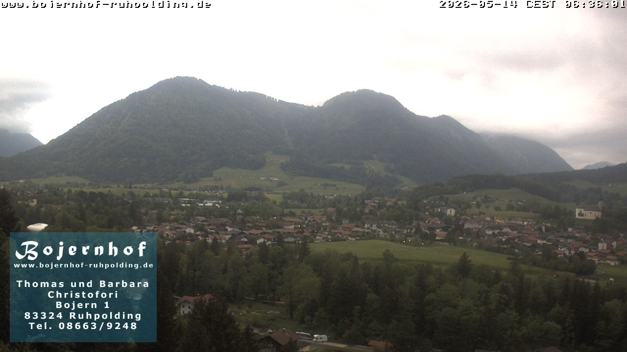 Archiv Foto Webcam Ruhpolding: Unterkunft Bojernhof