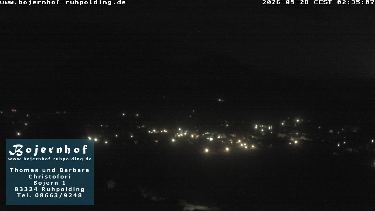 Archived image Webcam Accommodation Bojernhof
