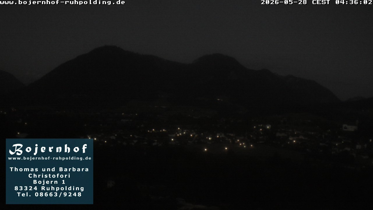 Archived image Webcam Accommodation Bojernhof