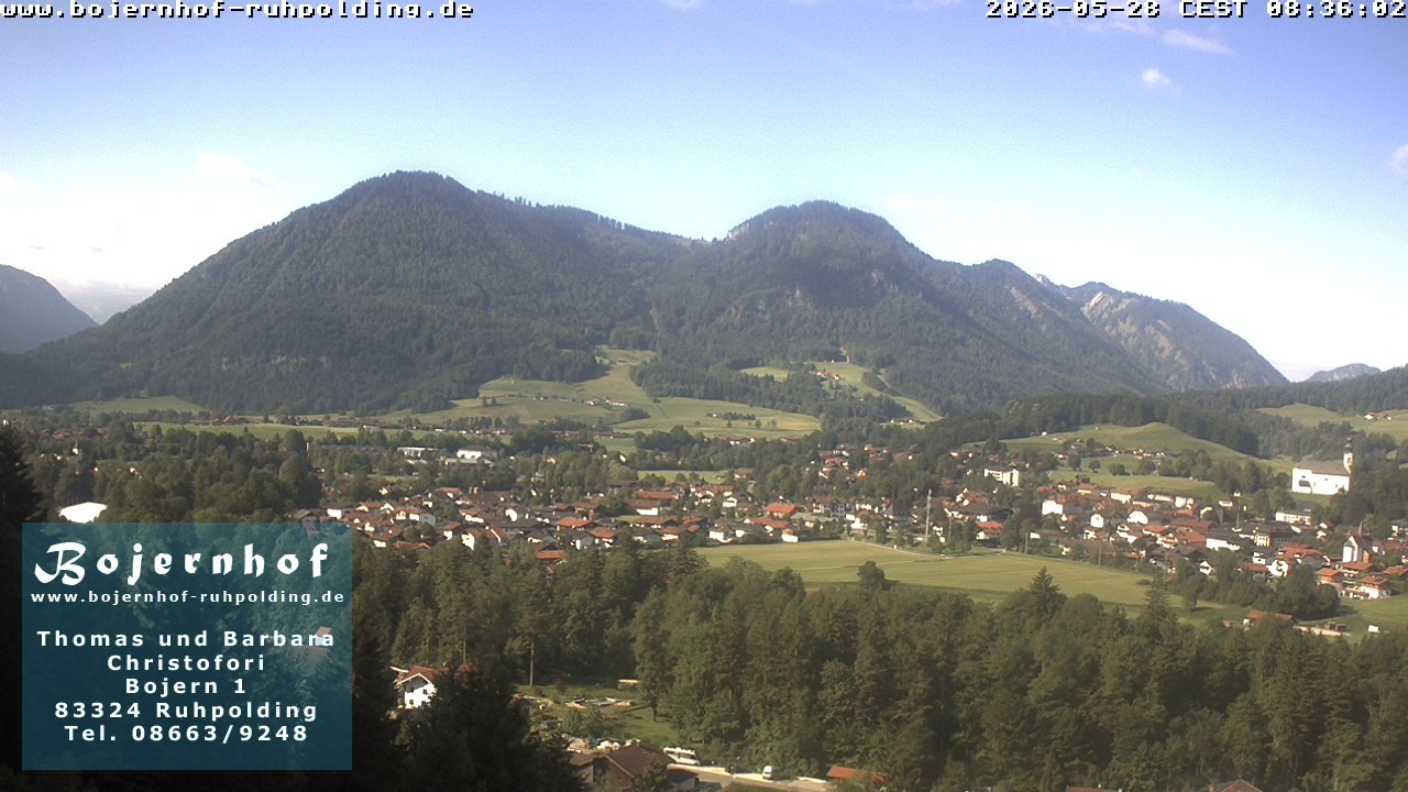Archived image Webcam Accommodation Bojernhof