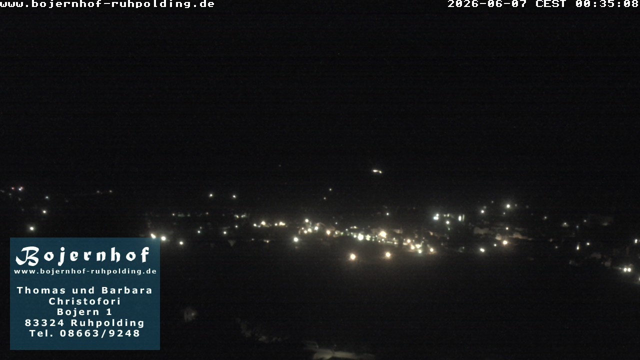 Archived image Webcam Accommodation Bojernhof