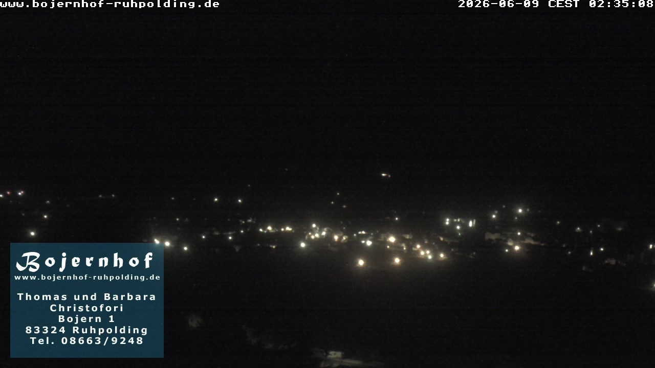 Archiv Foto Webcam Ruhpolding: Unterkunft Bojernhof