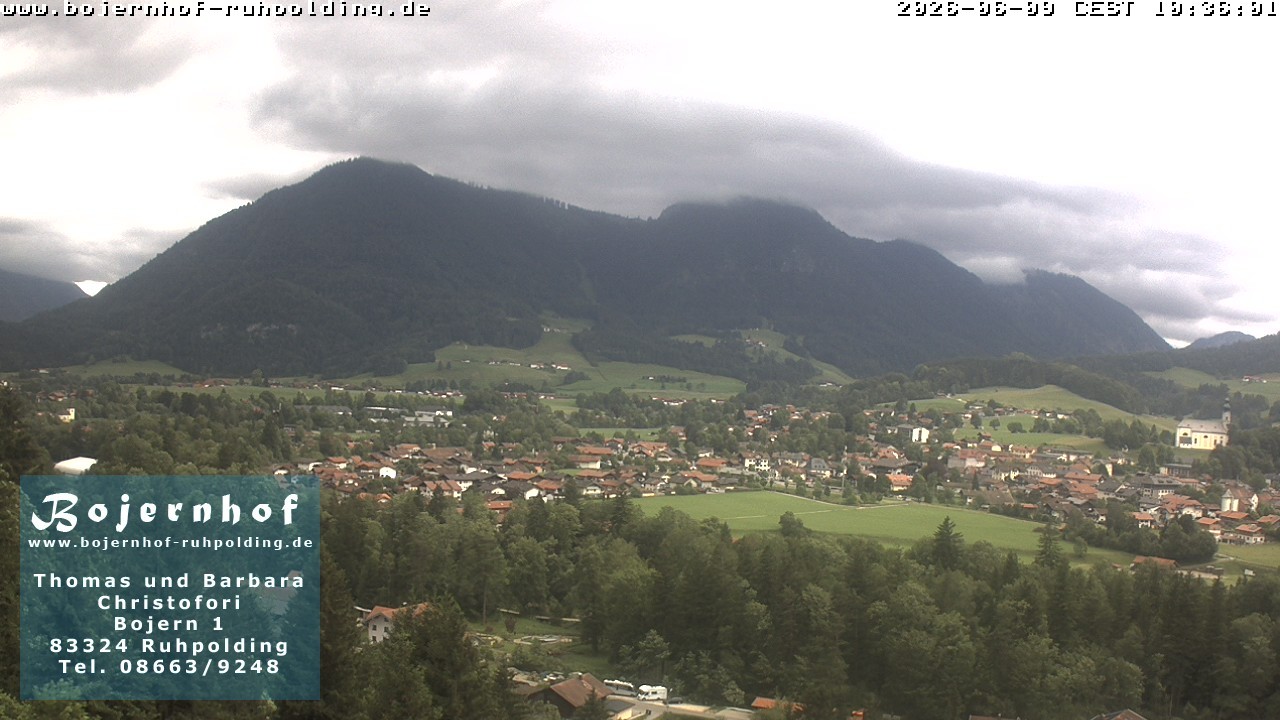 Archiv Foto Webcam Ruhpolding: Unterkunft Bojernhof