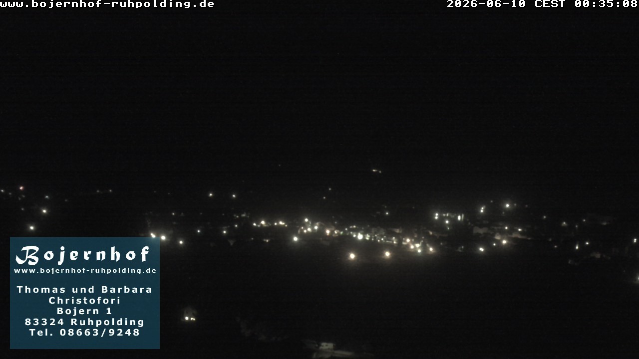 Archiv Foto Webcam Ruhpolding: Unterkunft Bojernhof