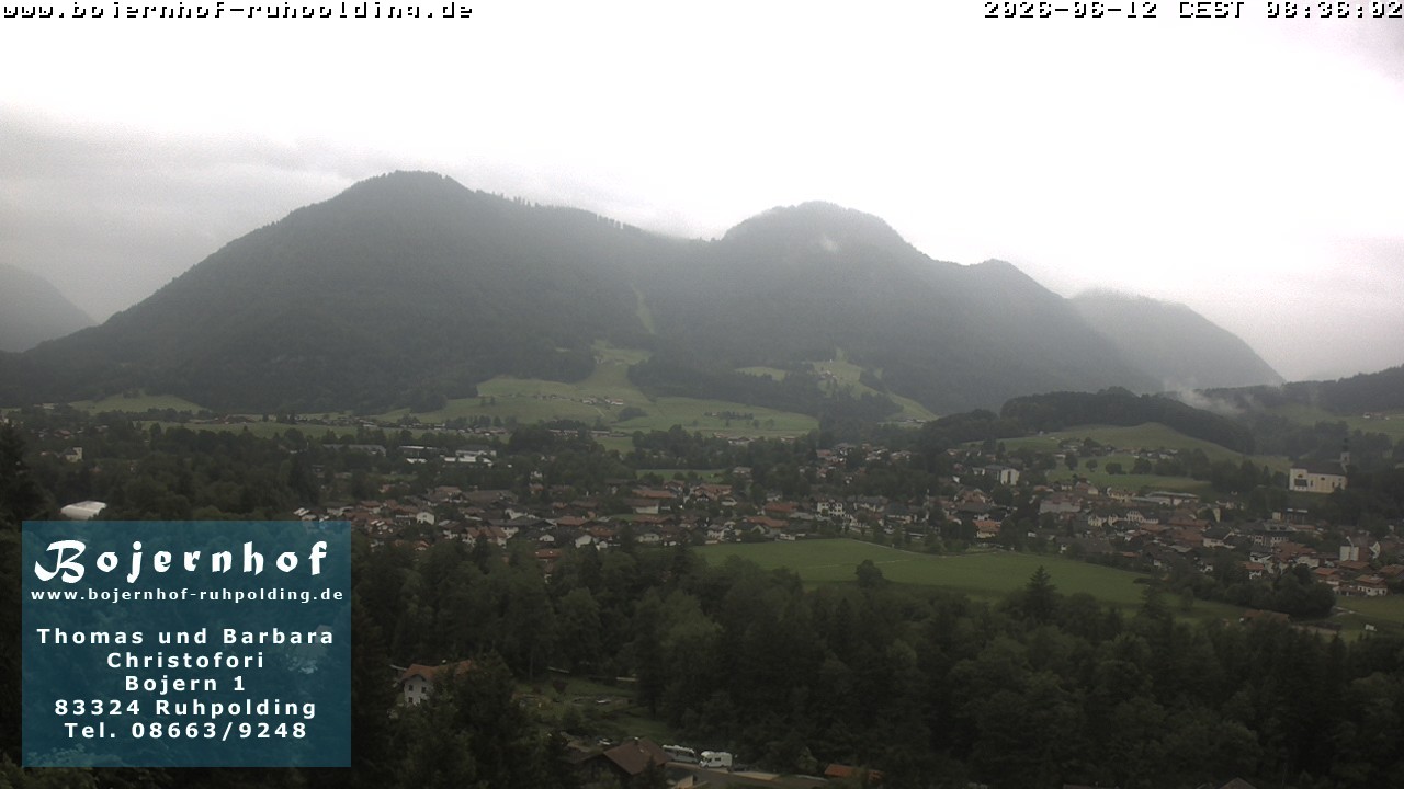 Archiv Foto Webcam Ruhpolding: Unterkunft Bojernhof