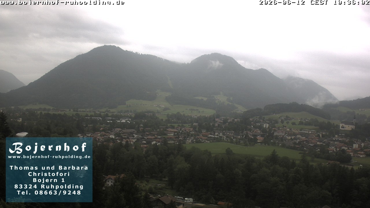 Archiv Foto Webcam Ruhpolding: Unterkunft Bojernhof