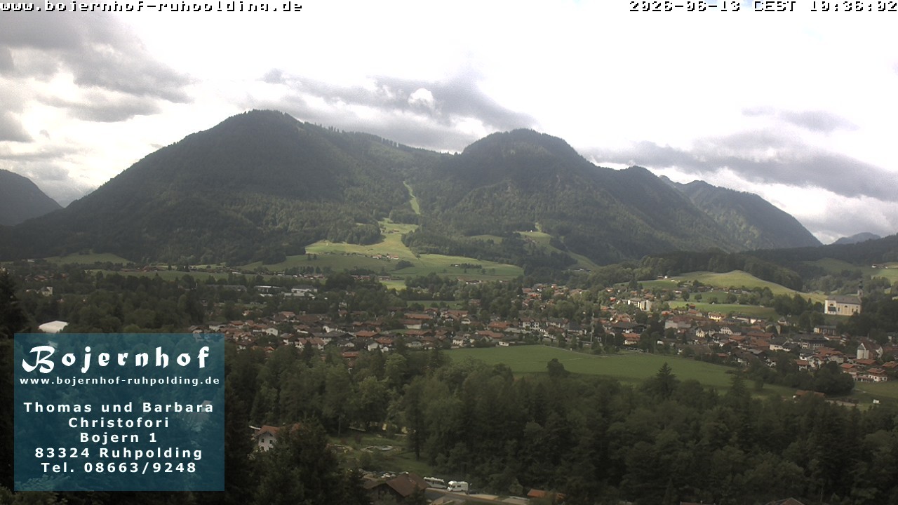 Archiv Foto Webcam Ruhpolding: Unterkunft Bojernhof