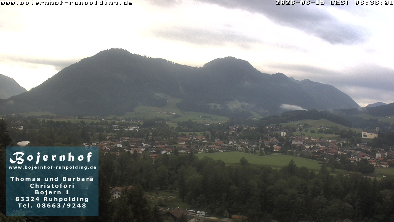 Archiv Foto Webcam Ruhpolding: Unterkunft Bojernhof