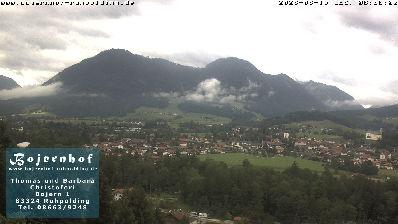 Archiv Foto Webcam Ruhpolding: Unterkunft Bojernhof
